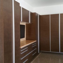 Garage Cabinets With Extruded Handles in Treasure Coast